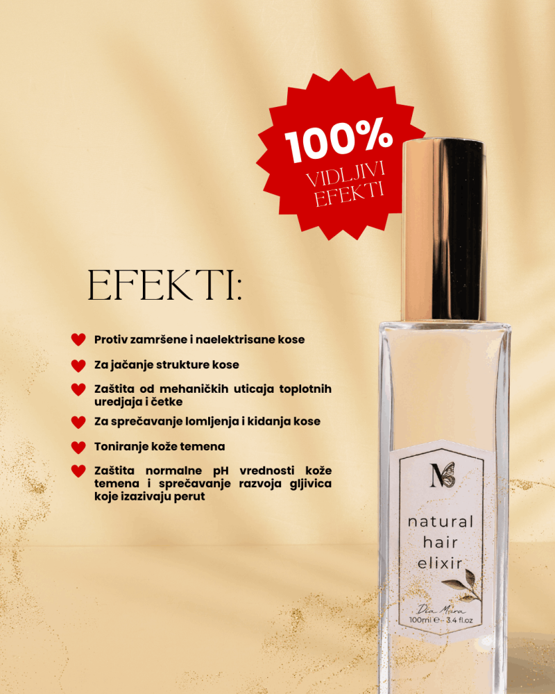Miamor elixir za zaštitu, negu i  raščešljavanje kose 100ml - Image 3