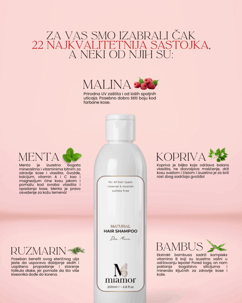 Šampon za sve tipove kose bez sulfata - Image 4